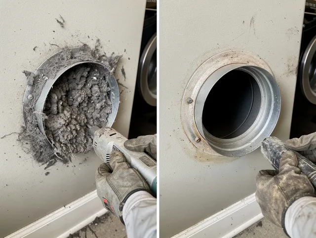 Professional clogged vent cleaning by Alhambra Dryer Vent Cleaning in Alhambra